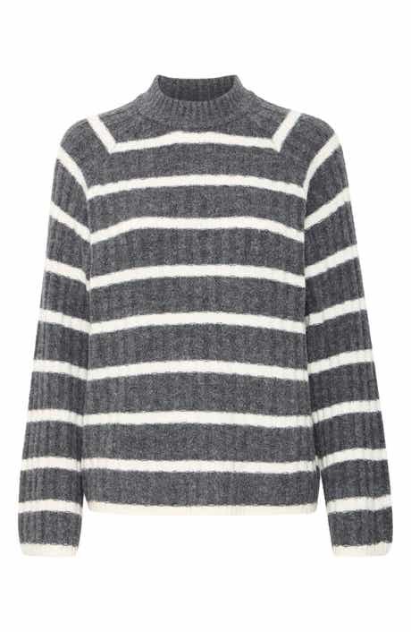 B.YOUNG Marianne Striped Sweater