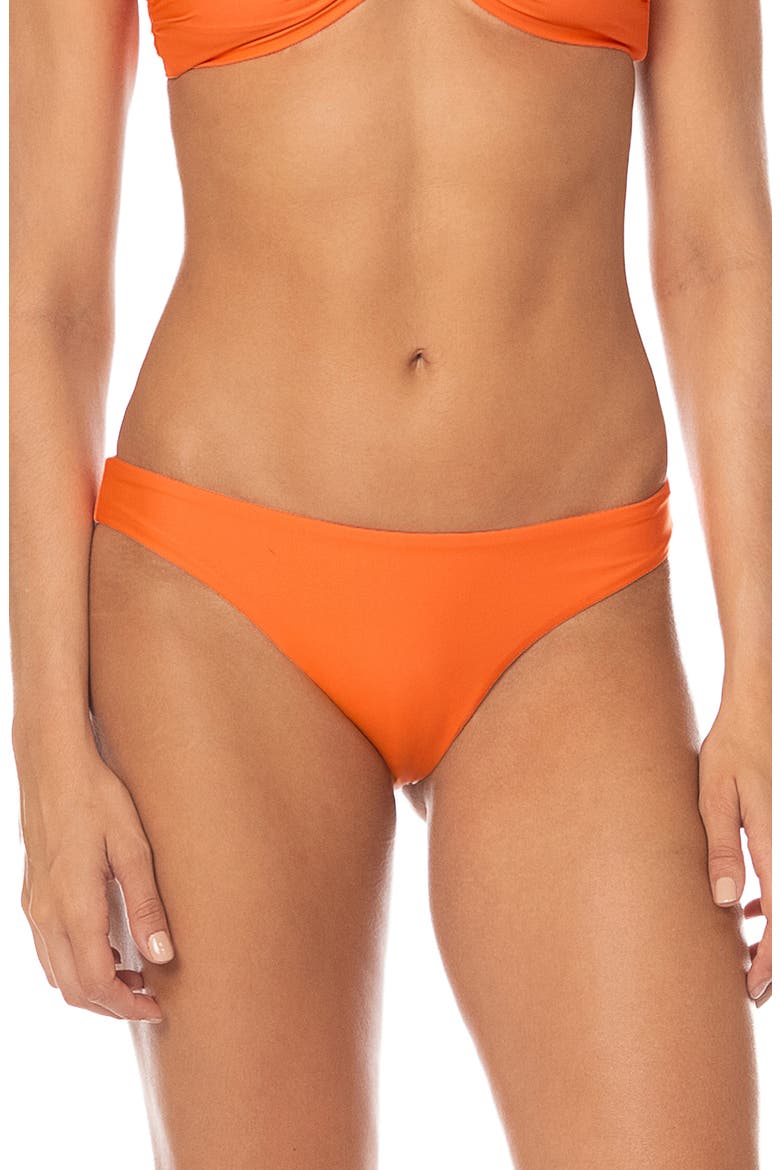 Orange Iconic Reversible Bikini Bottoms, Main, color, ORANGE