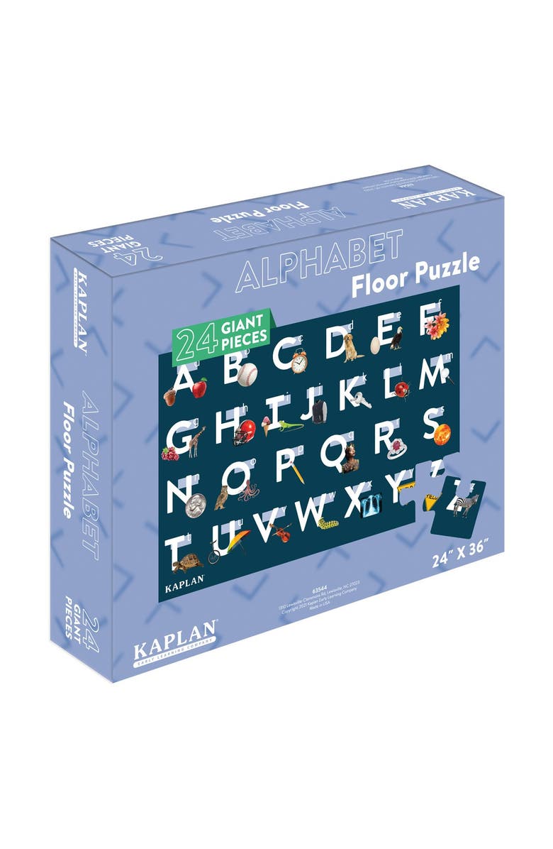 Kaplan Early Learning Company Alphabet Floor Puzzle - 24 Pieces, Alternate, color, Multicolored