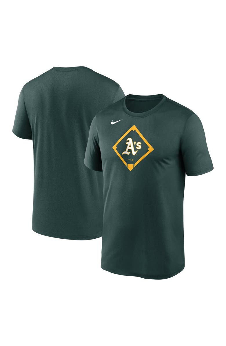 Nike Men's Nike Green Athletics Icon Legend Performance T-Shirt, Main, color, 