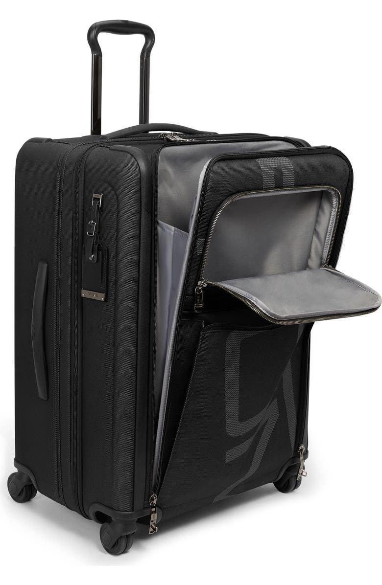 TUMI Alpha 22-Inch International Dual Access 4-Wheel Carry-On, Alternate, color, Reflective Tumi Jacquard
