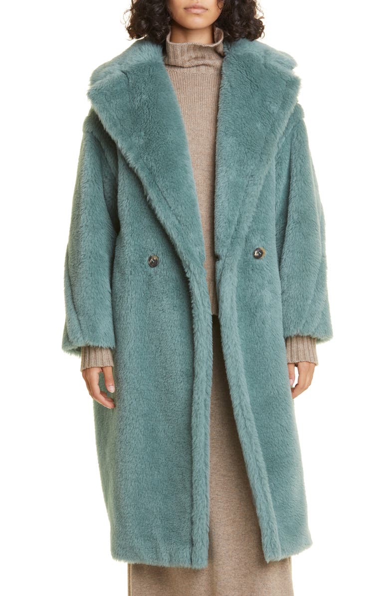 Max Mara Ted Girl Alpaca & Wool Blend Coat, Alternate, color,