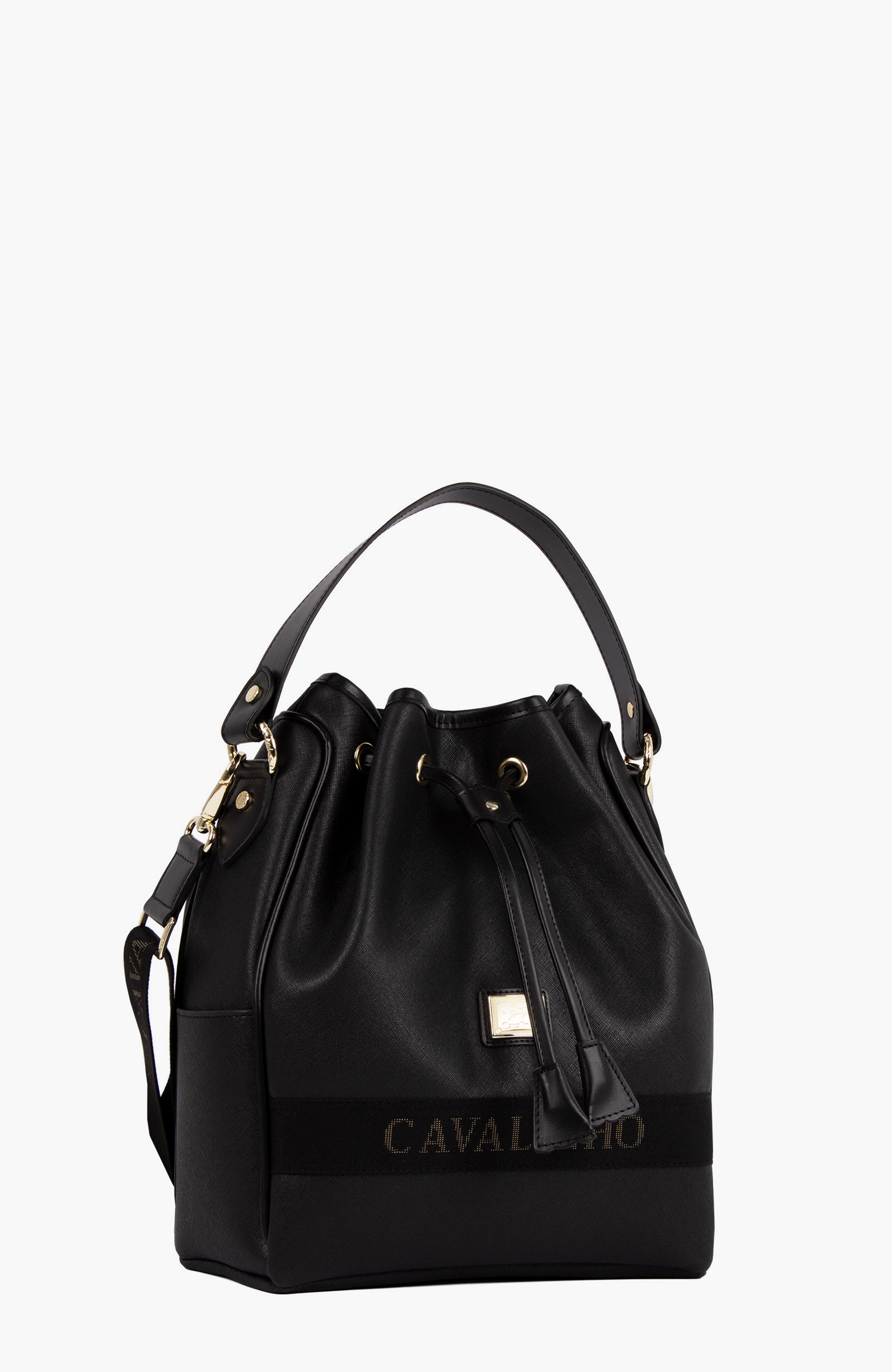 Only by Cavalinho 598 Bucket Bag, Alternate, color, Black