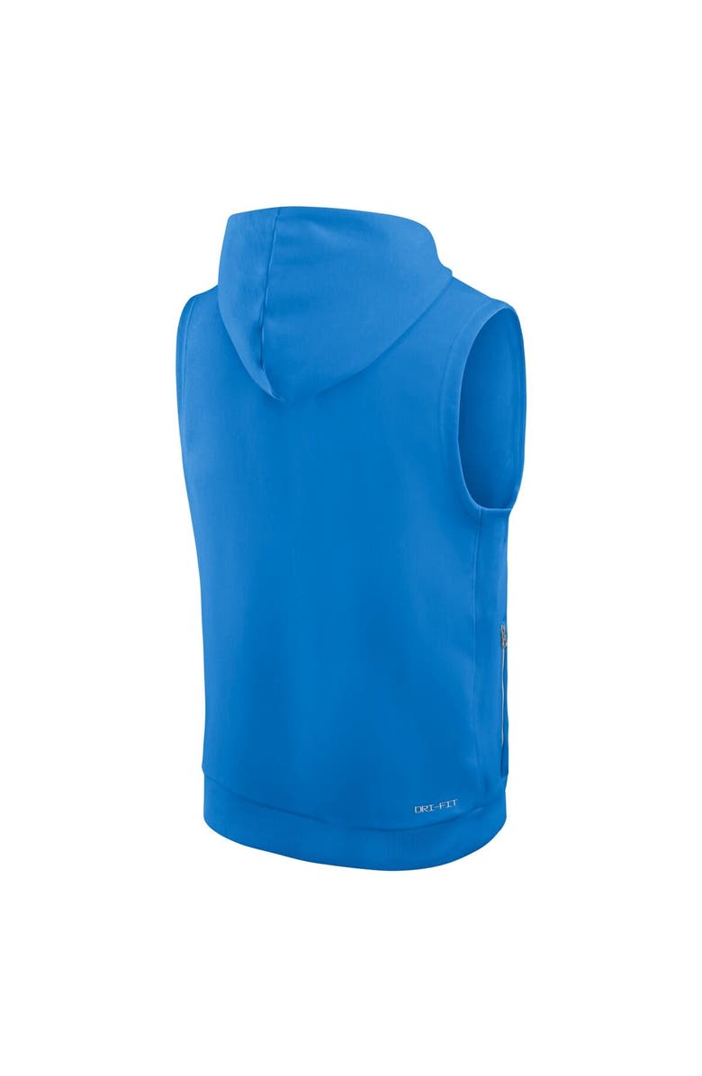Nike Men's Nike Powder Blue Los Angeles Chargers Sideline Performance Sleeveless Pullover Hoodie, Alternate, color, Powder Blue