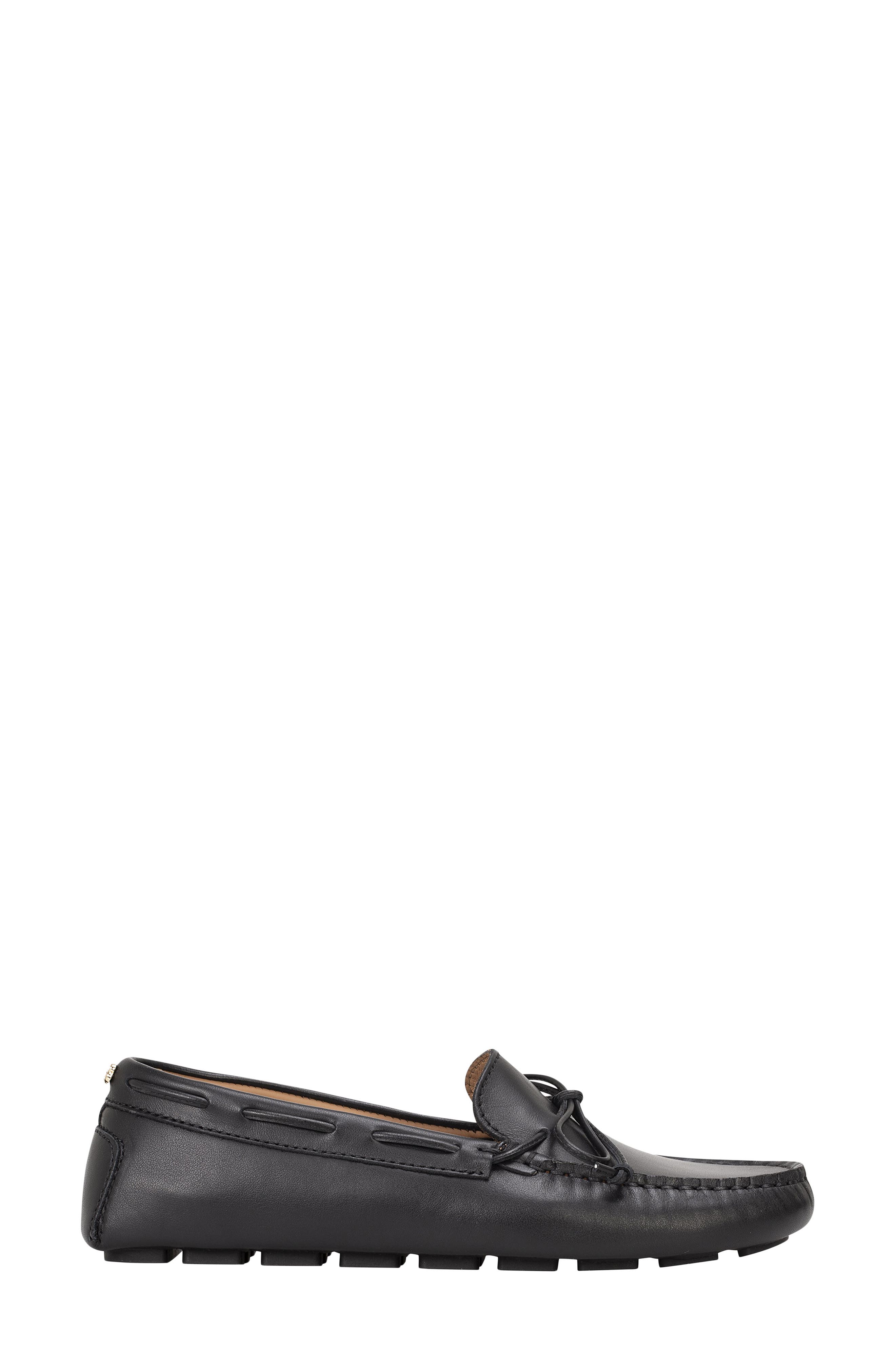 Roxanne Driver Flat, Main, color, BLACK