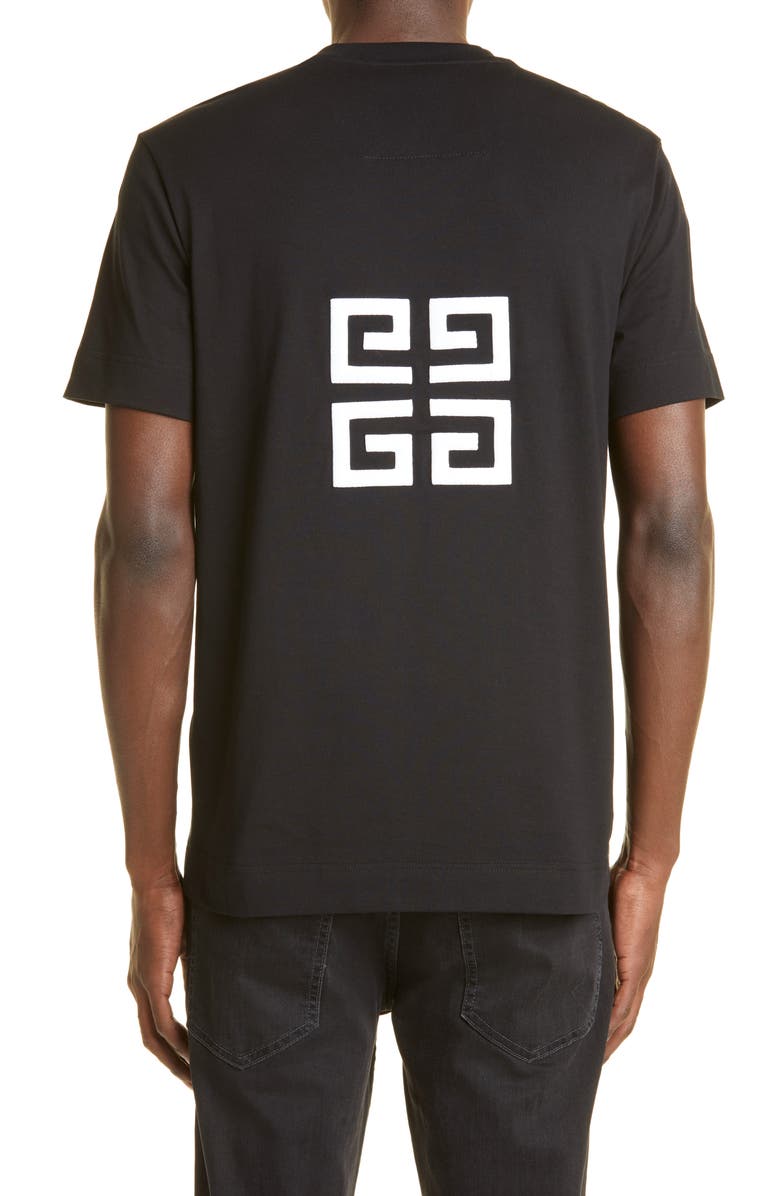 Givenchy Logo Embroidered Oversize T-Shirt, Alternate, color, 