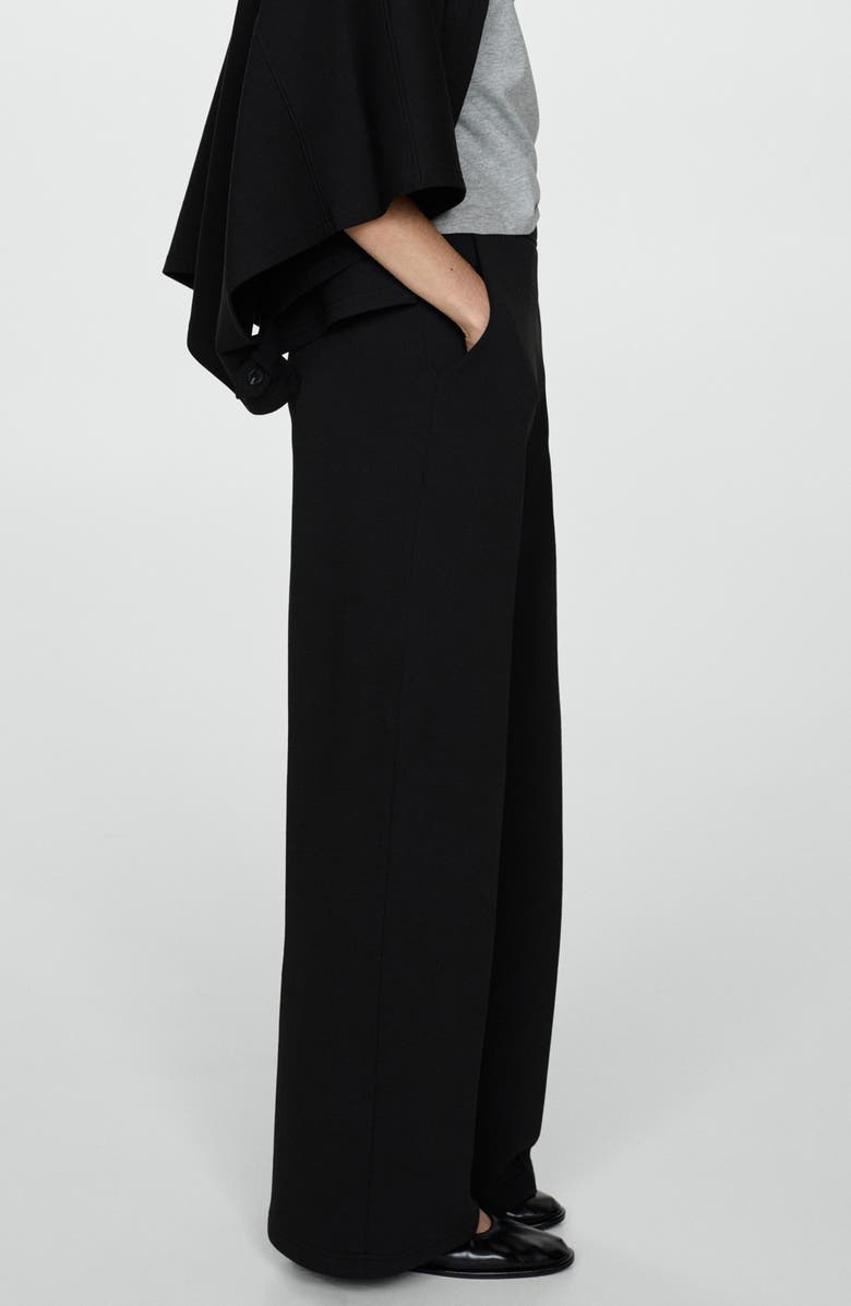 MANGO Flowy Stretch Pants, Alternate, color, 