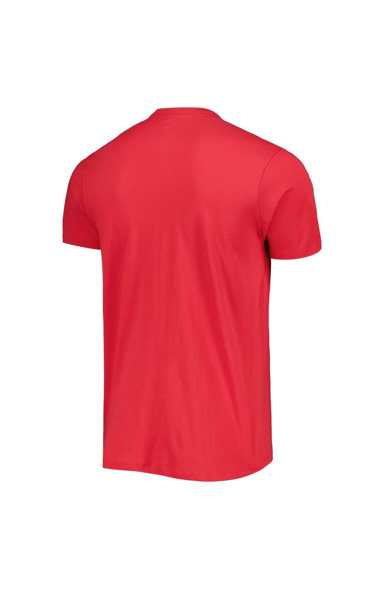 '47 Men's '47 Scarlet San Francisco 49ers Team Stripe T-Shirt, Alternate, color, 