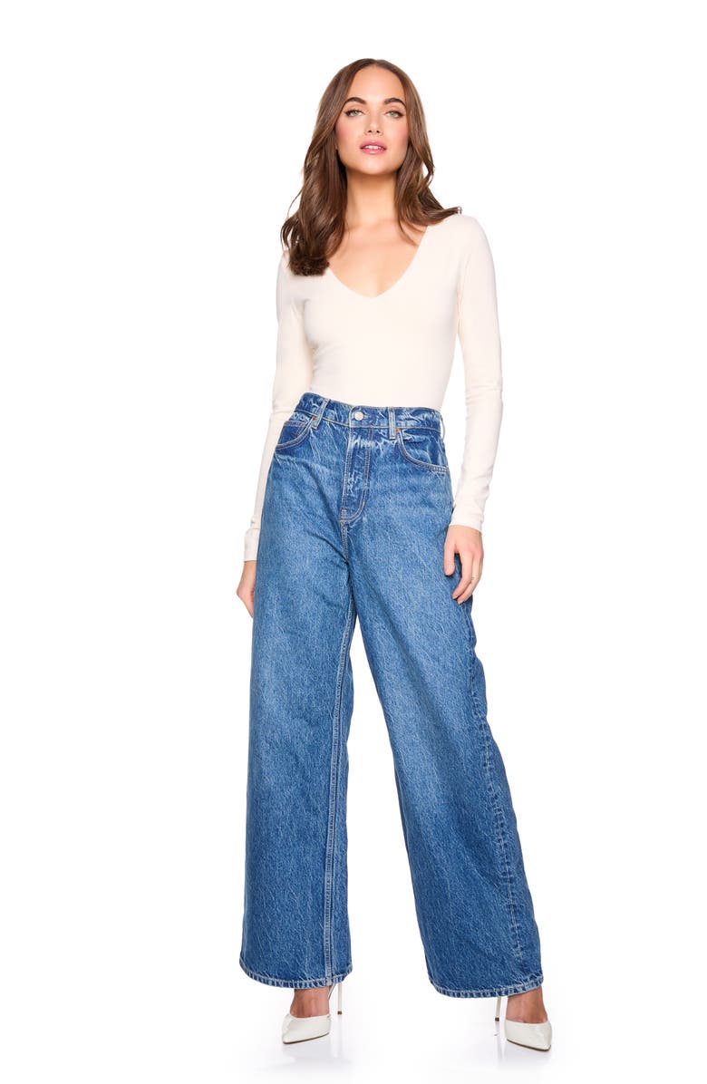 Susana Monaco Long Sleeve Knit Top, Alternate, color, 