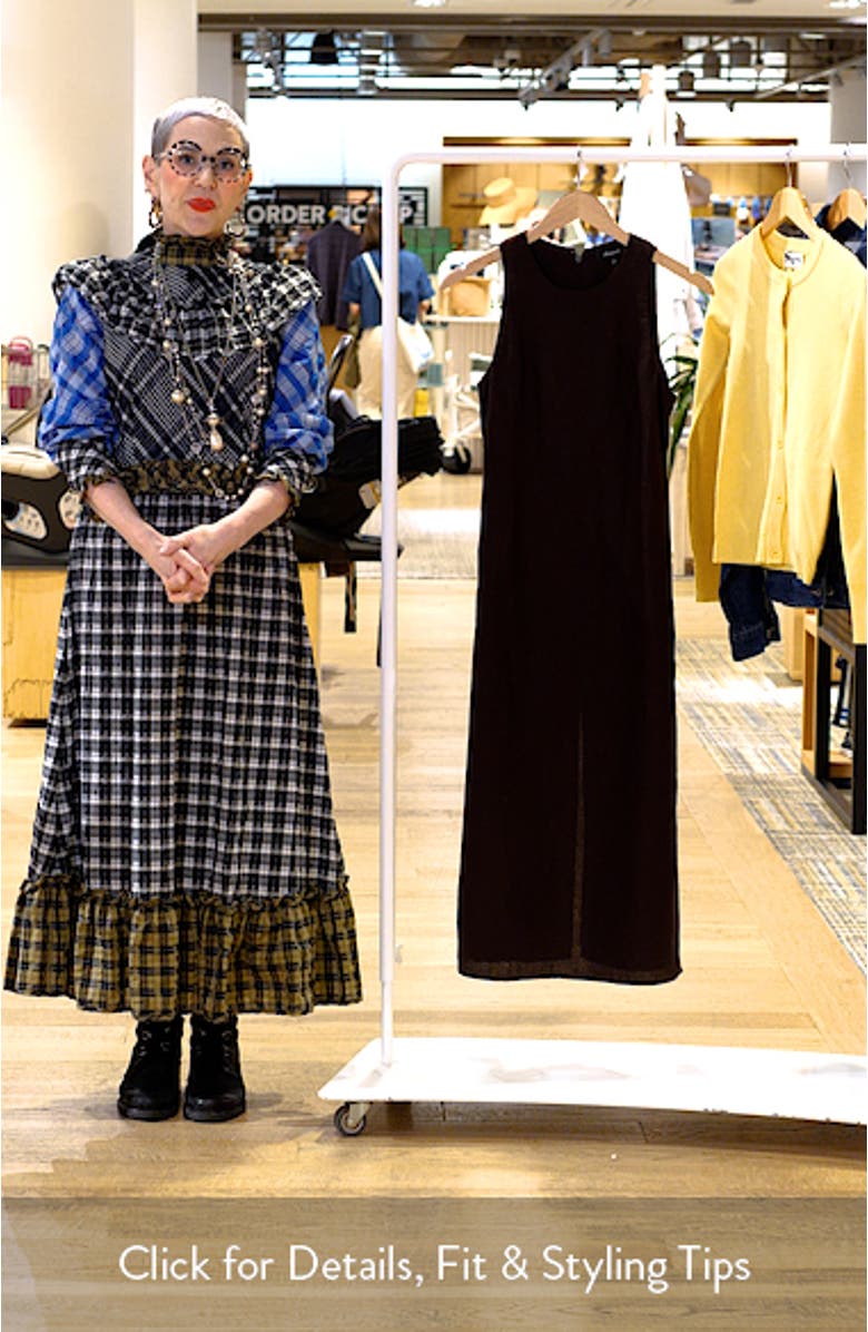 Sleeveless Linen Maxi Dress, sales video thumbnail