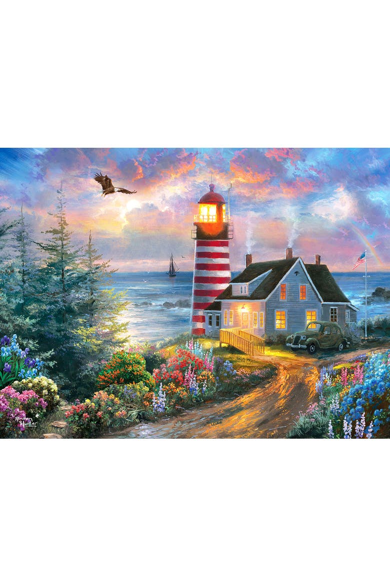 A Night Light 500 piece Jigsaw Puzzle for Adults, Alternate, color, Multicolor