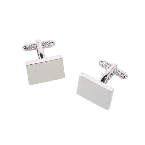 Rooney Rectangle Brass  Cufflinks