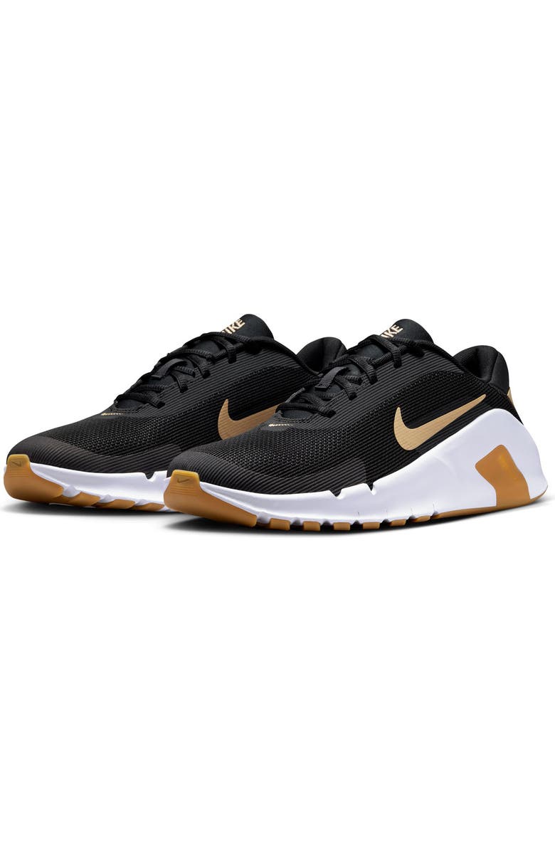Nike Flex Train Athletic Training Shoe, Main, color, Black/ Parachute Beige