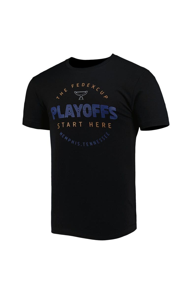 IMPERIAL Men's Imperial Black FedEx St. Jude Championship T-Shirt, Alternate, color, Black