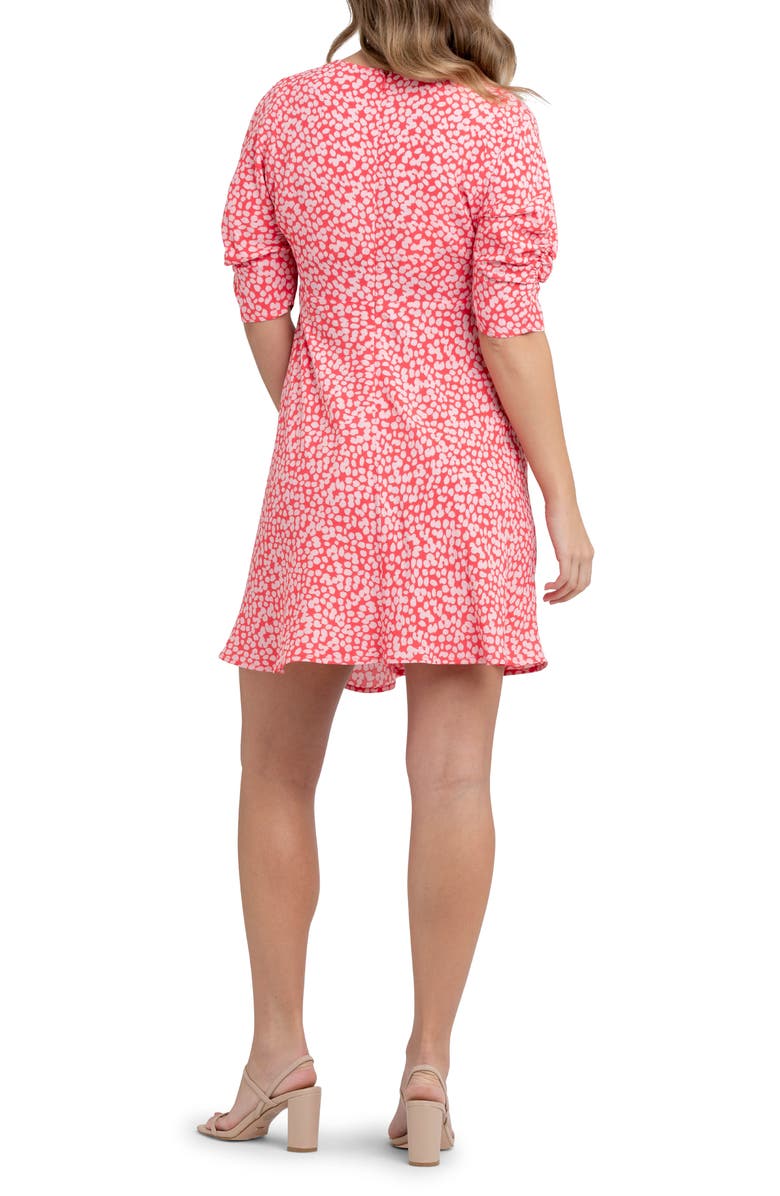 Ripe Maternity Harriet Tie Front Maternity/Nursing Dress, Alternate, color, 