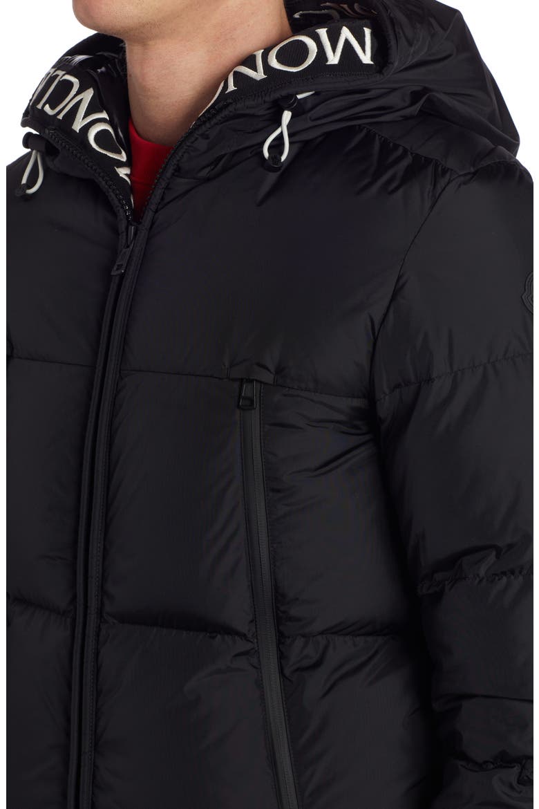 Montcla Water Repellent Down Jacket, Alternate, color, BLACK/ BLACK/ BLACK/ BLACK