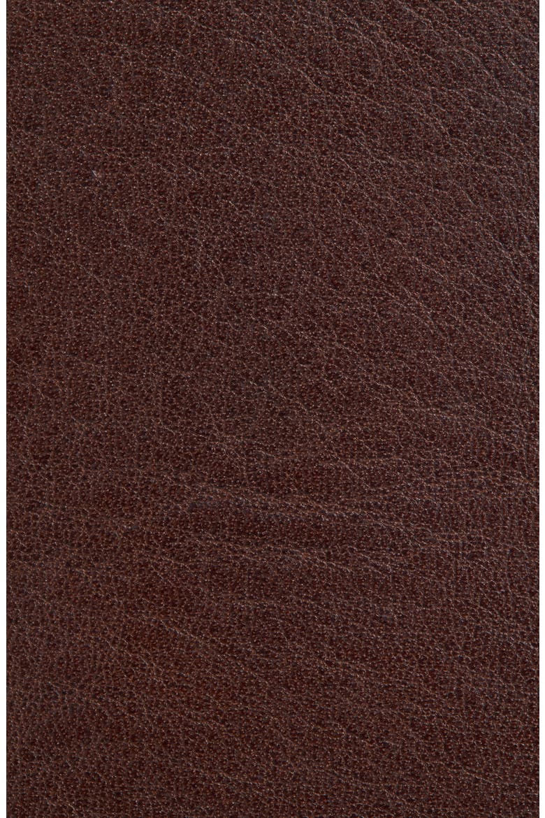 Nili Leather Belt, Alternate, color, CHESTNUT WITH SILVER