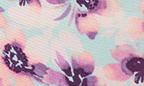 On Gossamer Triple Mesh Print Bikini In Floral Dreams