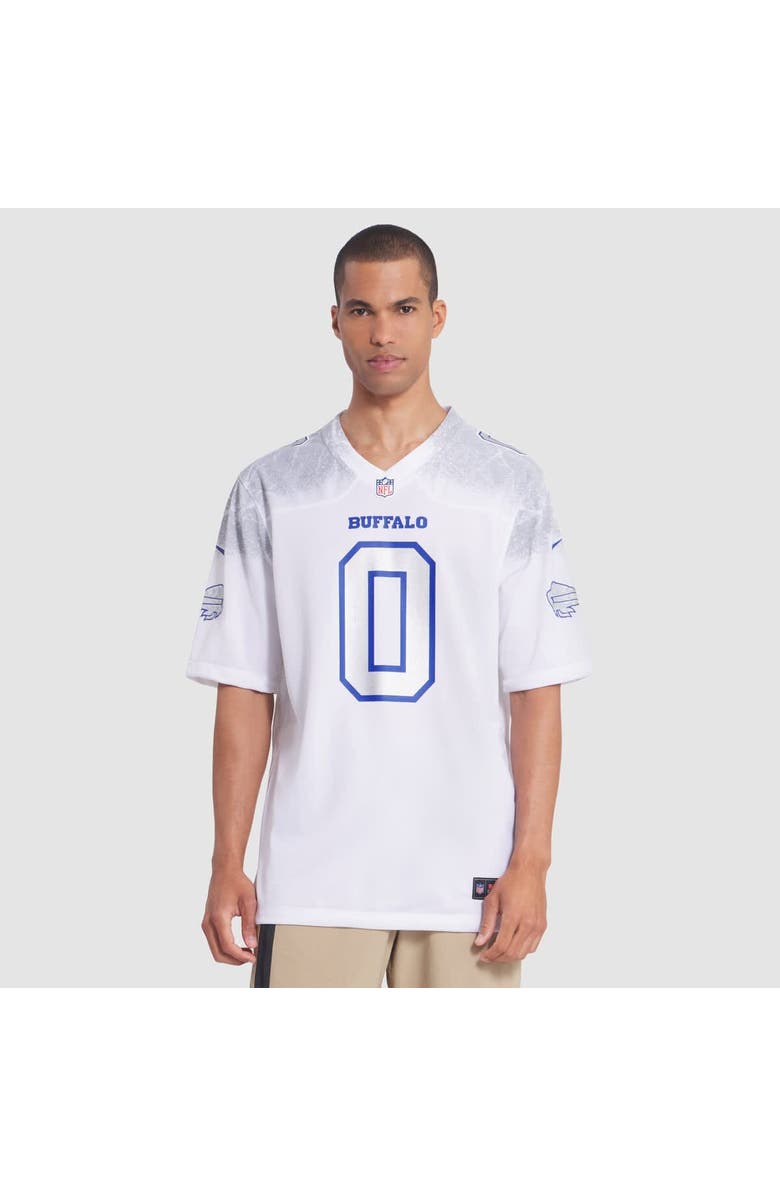 Nike Men's Nike Keon Coleman White Buffalo Bills 2025 Rivalries Collection Game Jersey, Alternate, color, White