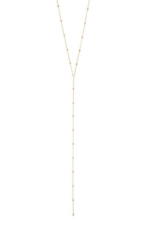 Mykonos 14K Gold Station Y-Necklace (Nordstrom Exclusive)