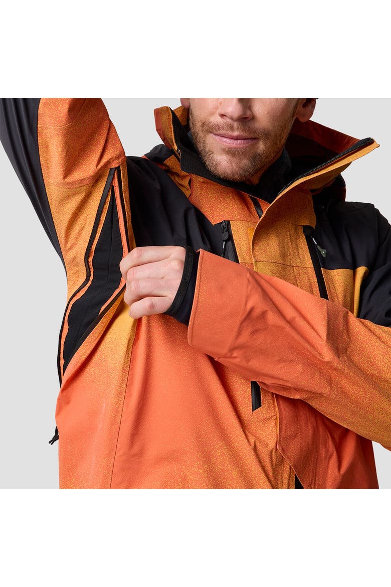 Cottonwoods Lt Xpore 3L Jacket - Men's, Alternate, color, Boundary Orange Ombre/Black