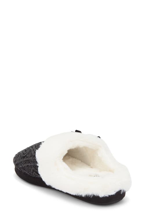 Honeydew Chenille Knit Slipper In Blue