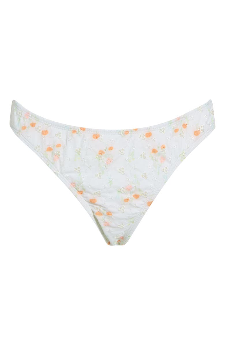 Dippin Daisys Nocturnal Cheeky Bikini Bottoms, Main, color, Rosewater