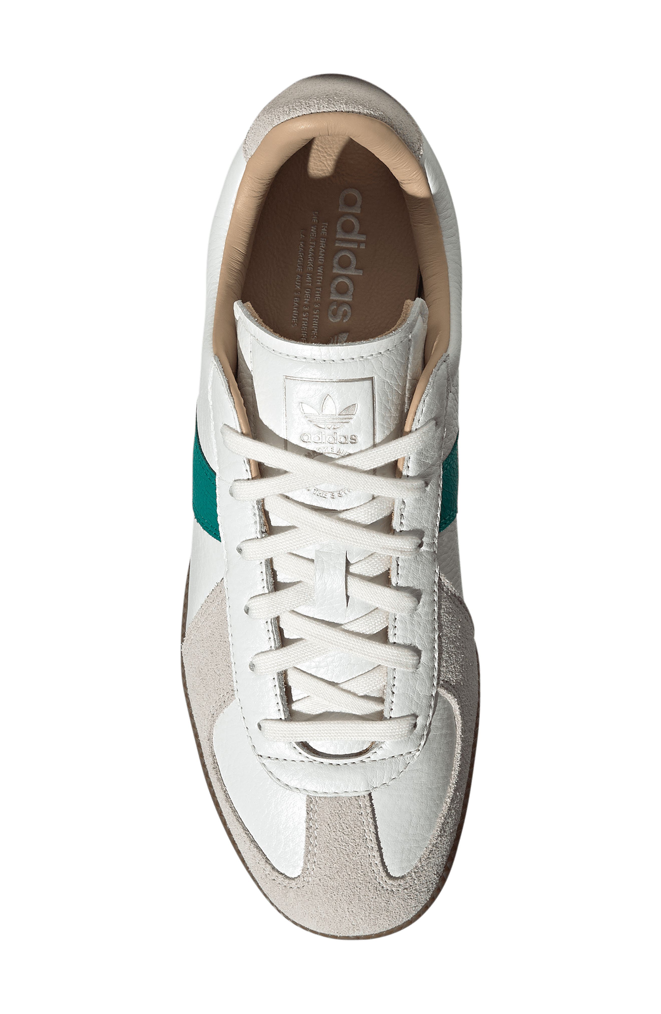 Gender Inclusive BW Army Sneaker, Alternate, color, CORE WHITE/ POWER GREEN/ GUM5