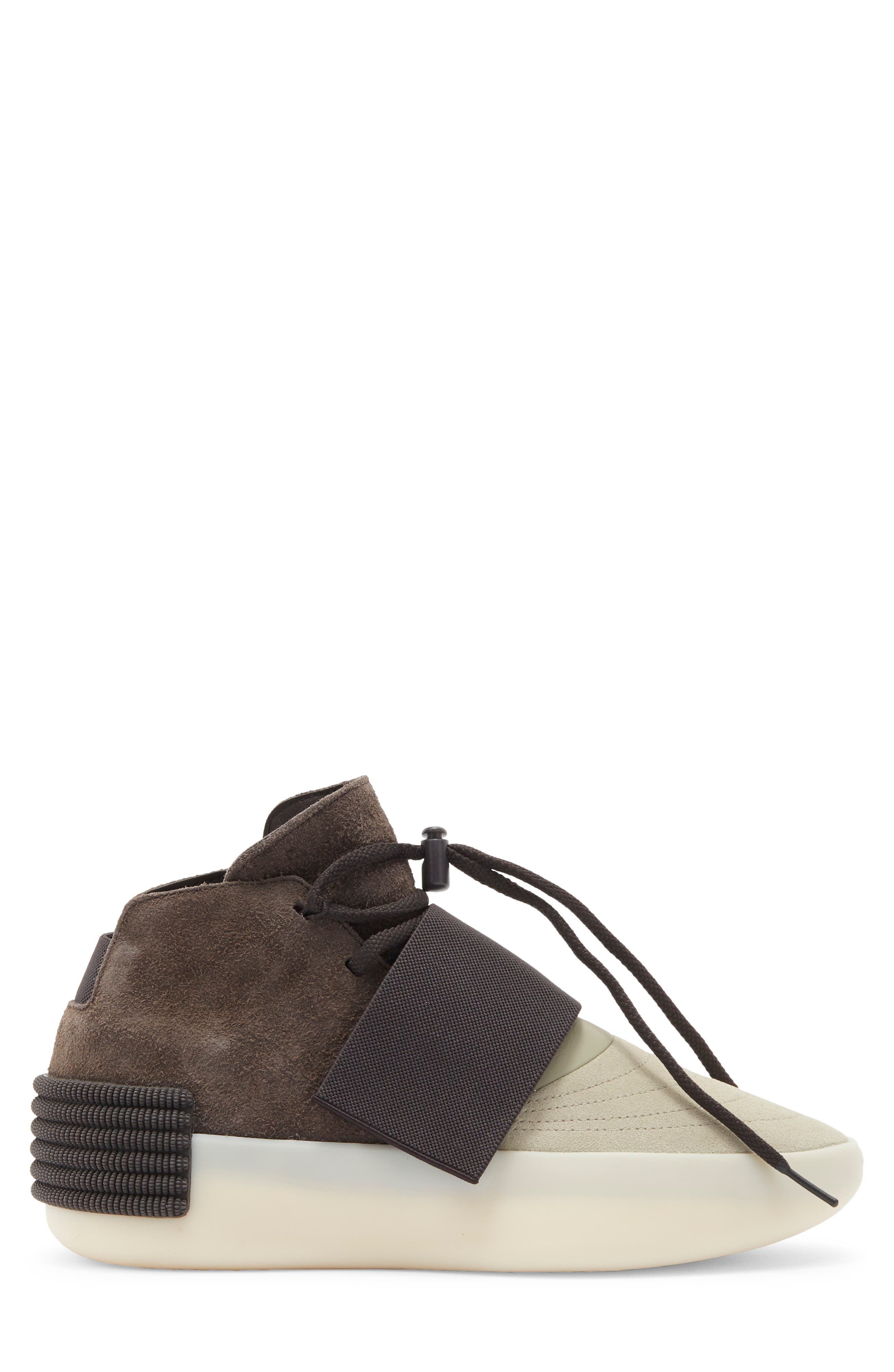 Athletics Leather Trainer, Alternate, color, NIGHT BROWN/ SESAME