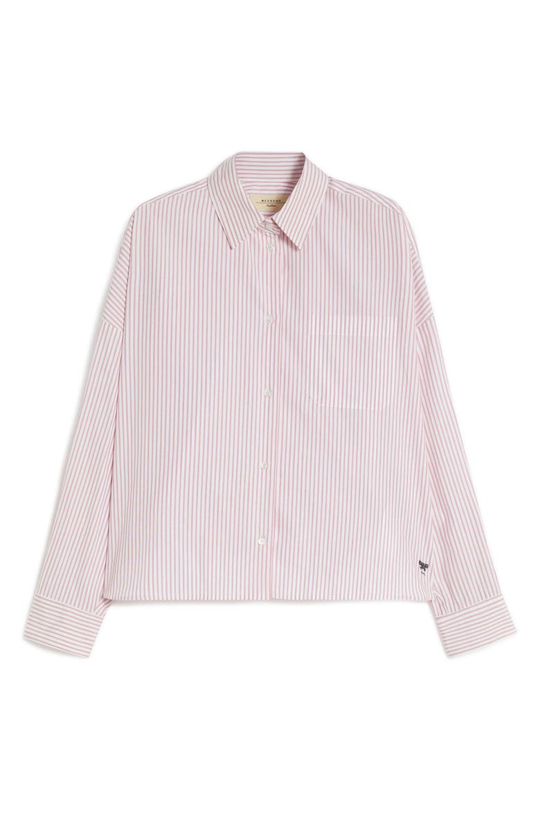 Weekend Max Mara Aureo Button-Up Shirt, Alternate, color, Pink
