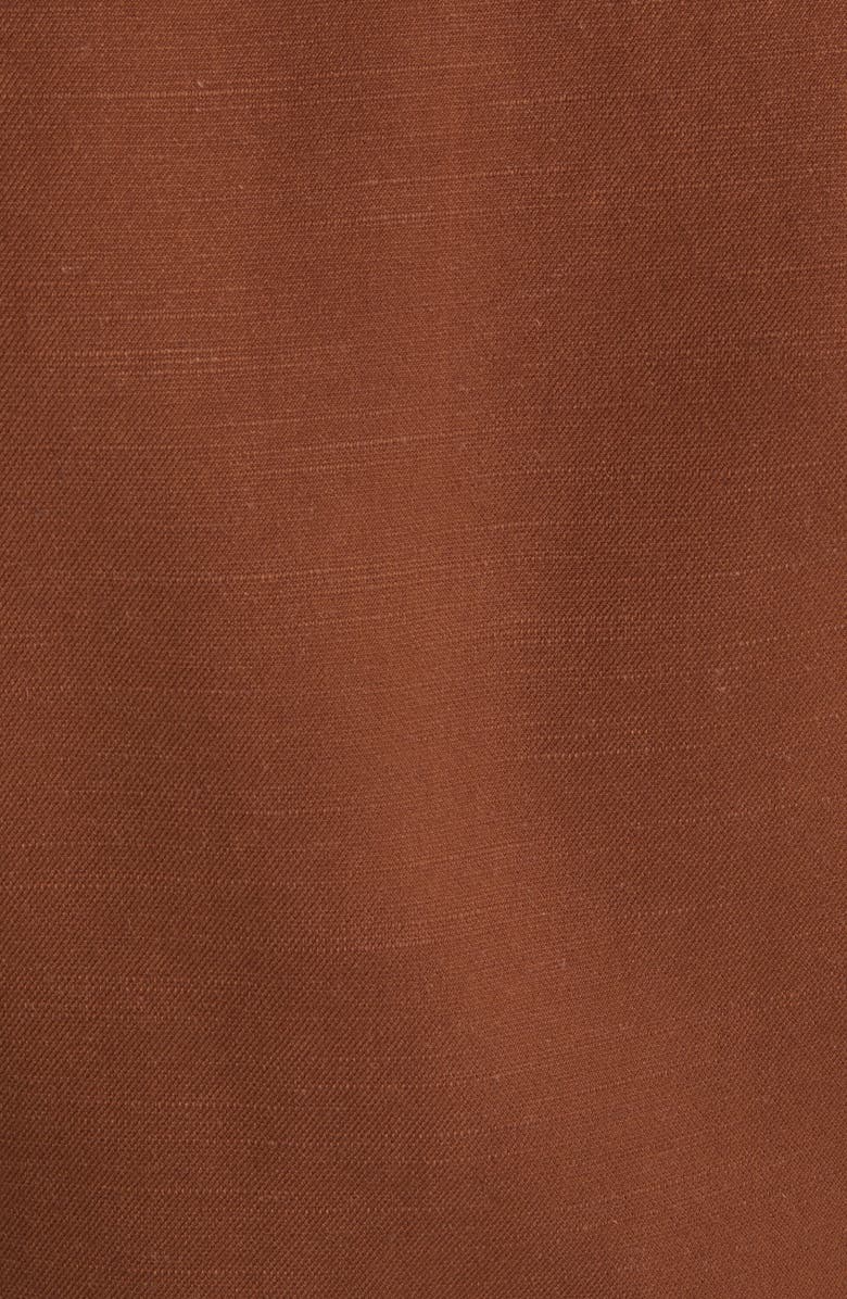 Sophie Rue Pauline Crop Linen Blend Suit Jacket, Alternate, color, 