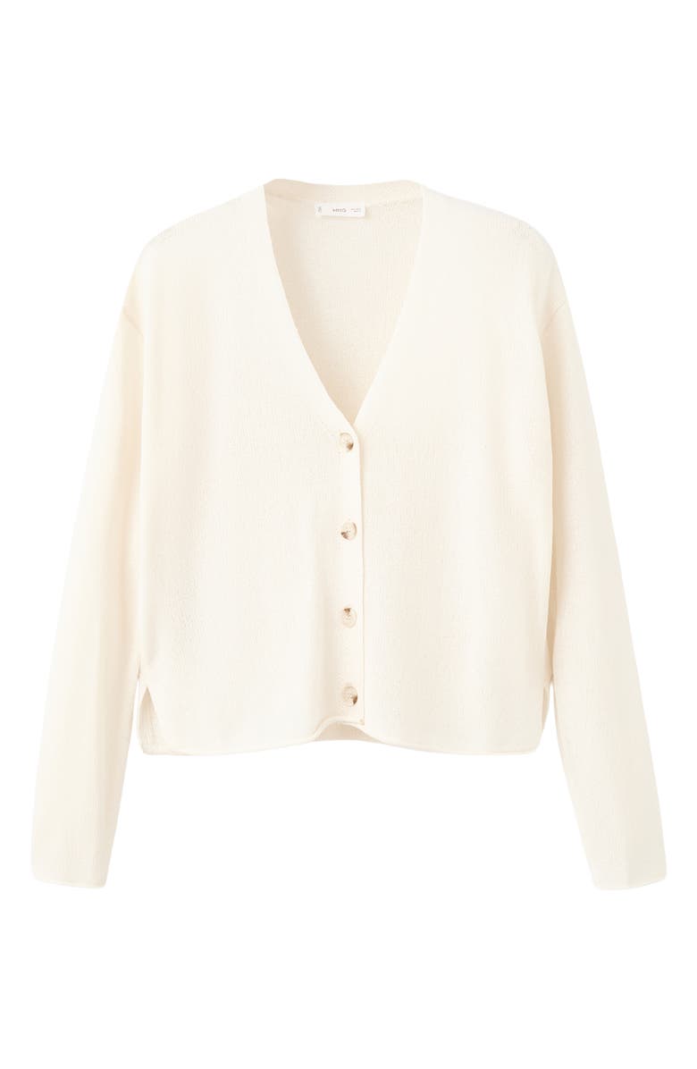 MANGO TEEN V-Neck Knit Cardigan, Alternate, color, 