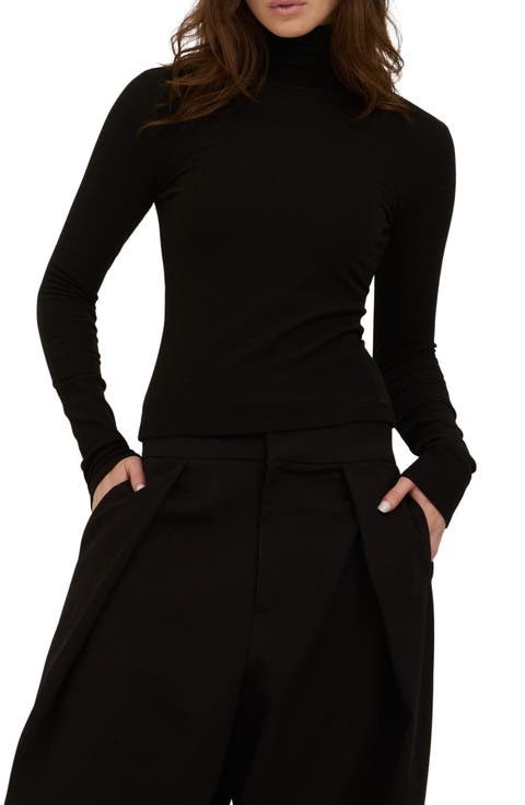 Franklin Turtleneck Knit Top