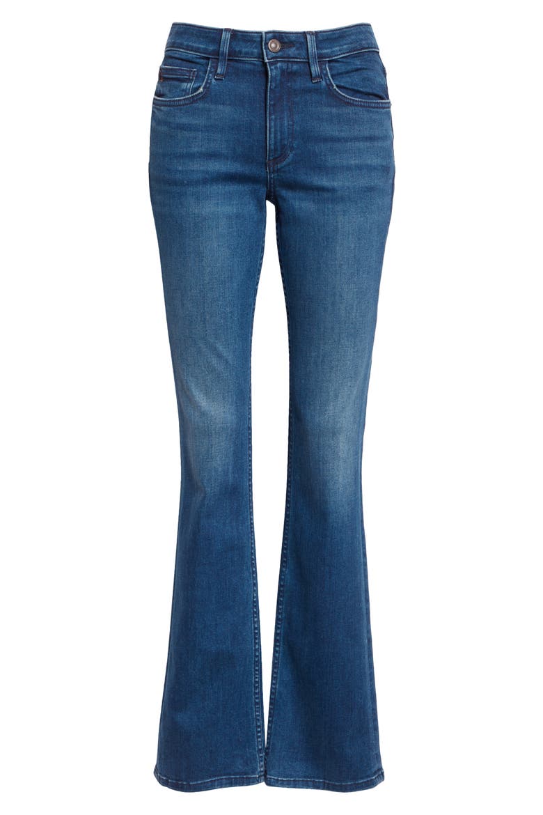 Mercer Kick Flare Jeans, Alternate, color, EMPIRE INDIGO