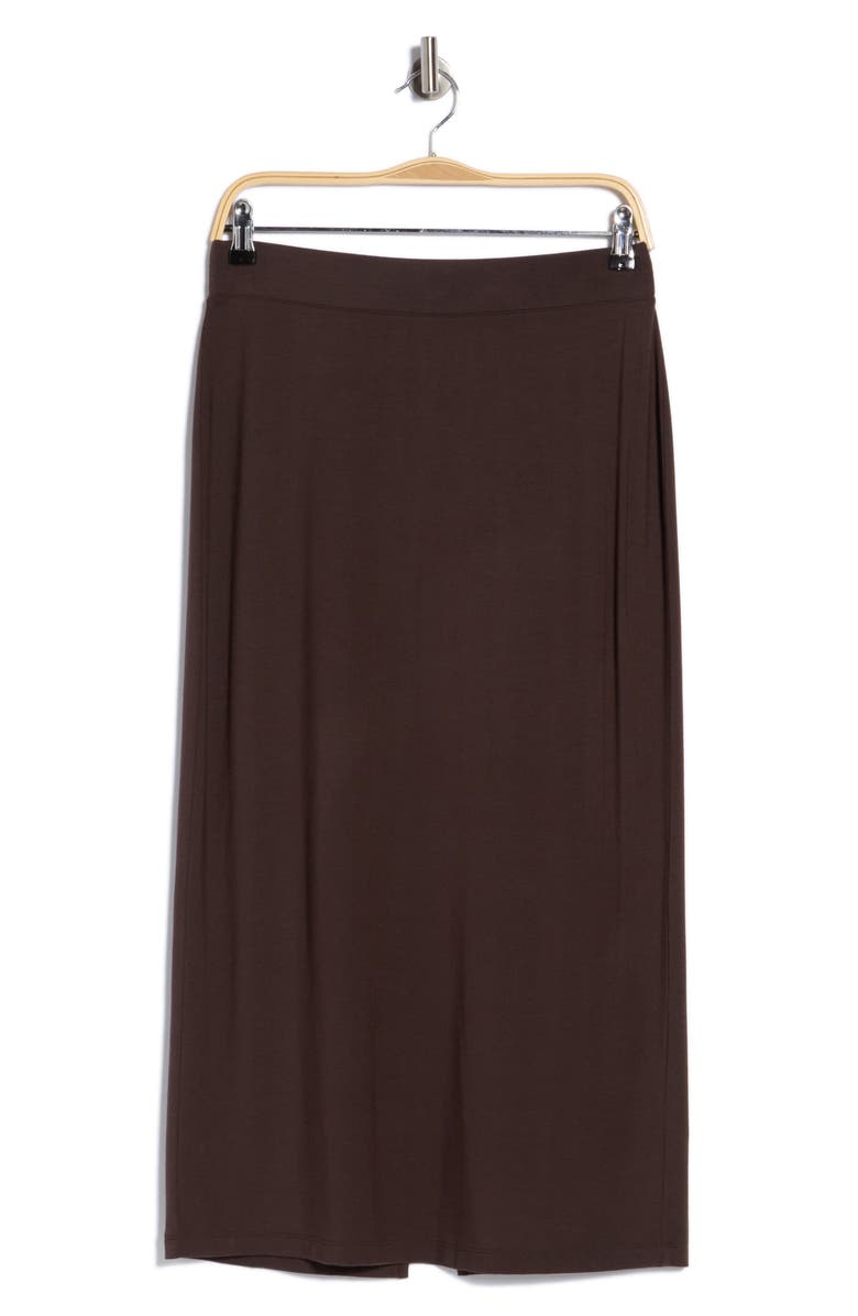Vince Pull-On Midi Skirt, Main, color, Dk Coffee