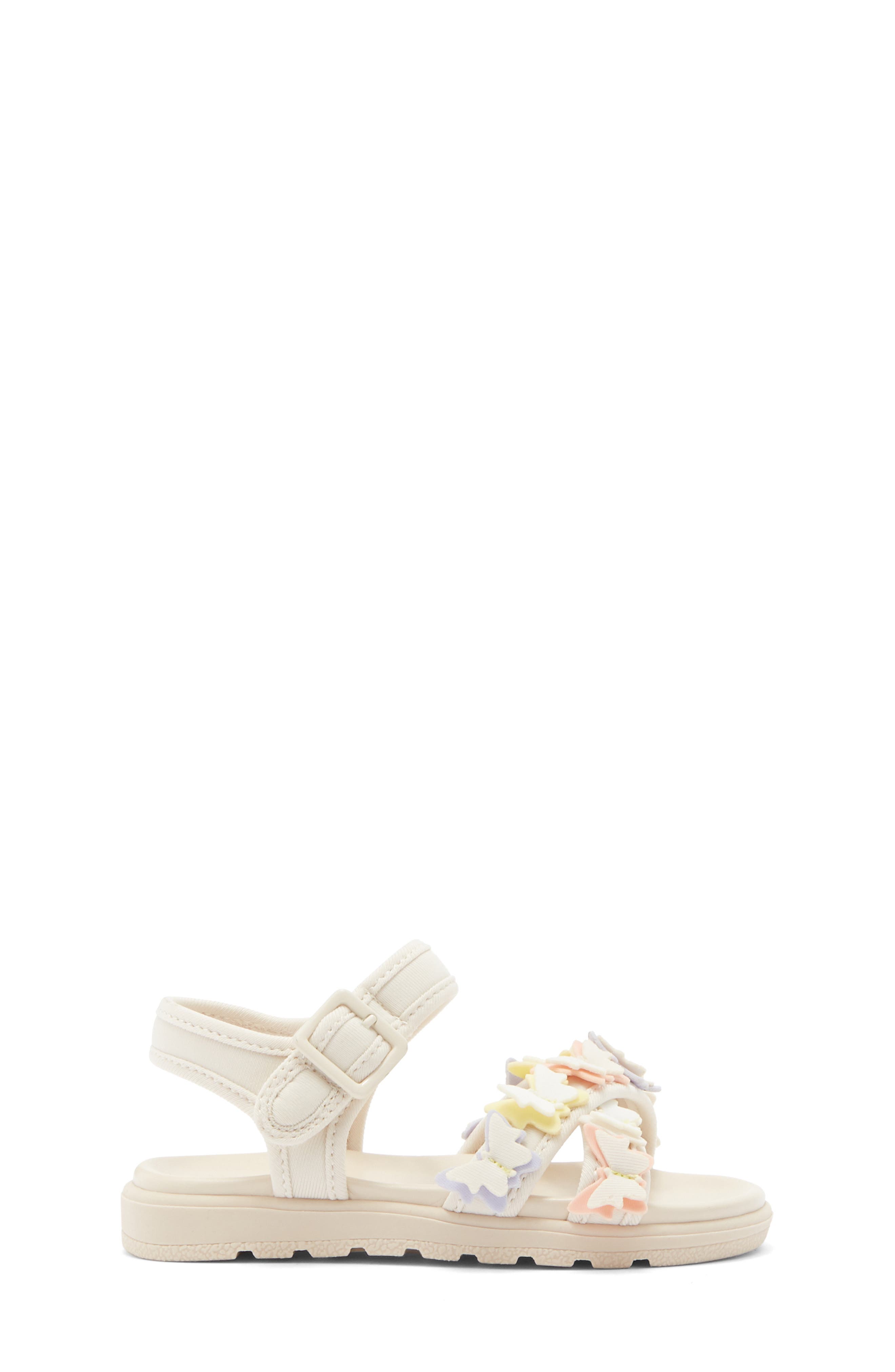 Harper Canyon Kids' Lainee Butterfly Sandal, Alternate, color, Beige Multi