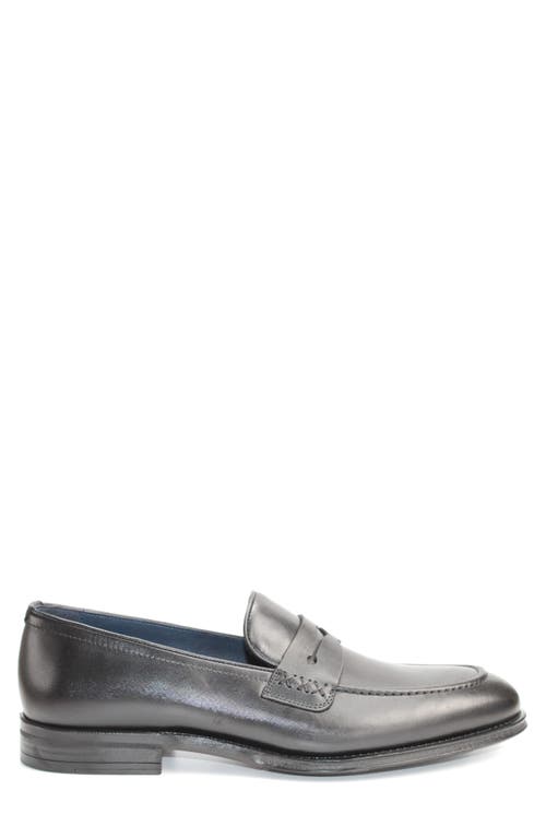 Vellapais Delanco Penny Loafer In Black