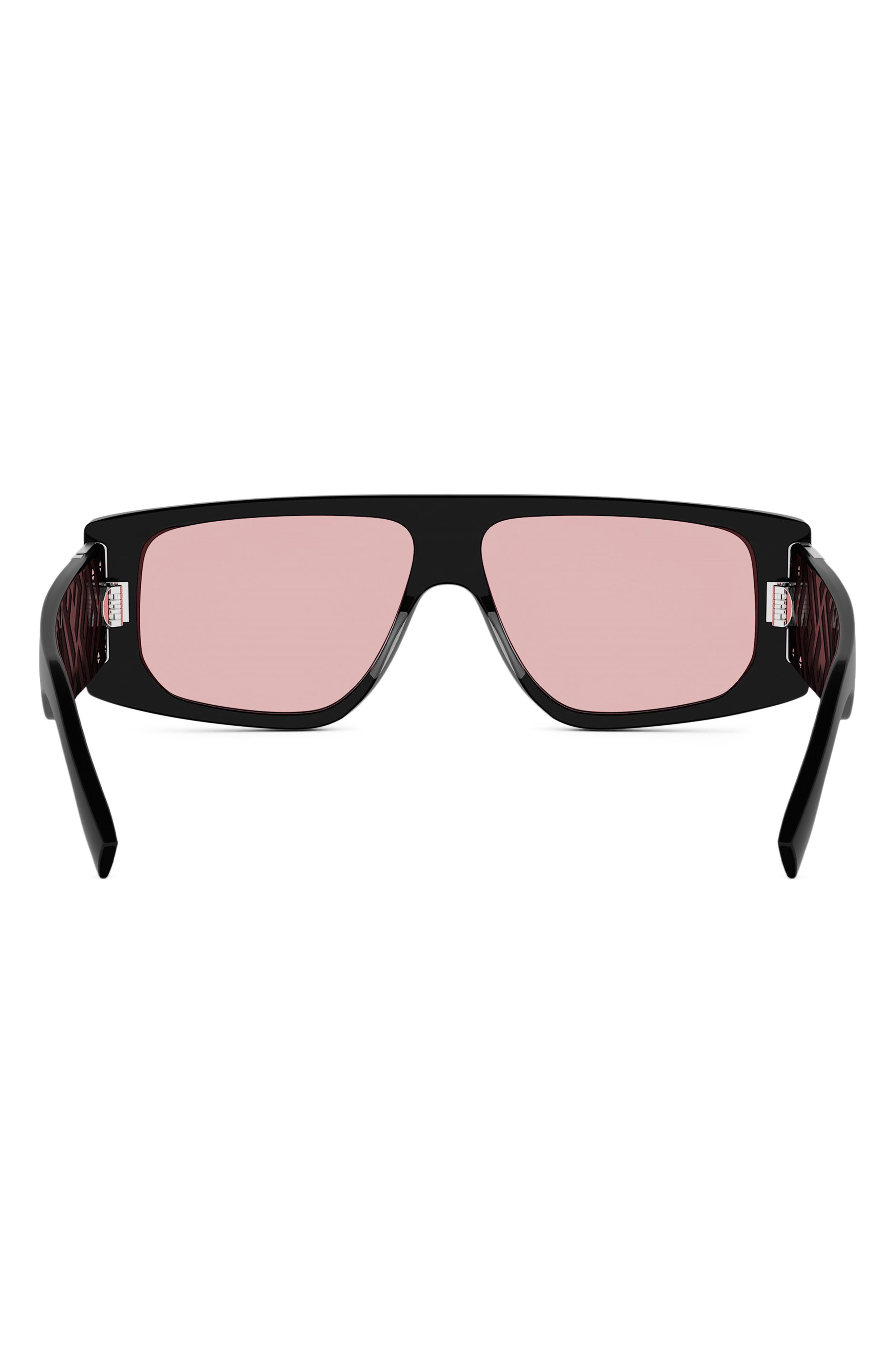 Fendi FF Squared 56mm Rectangular Sunglasses (Men) | Nordstrom