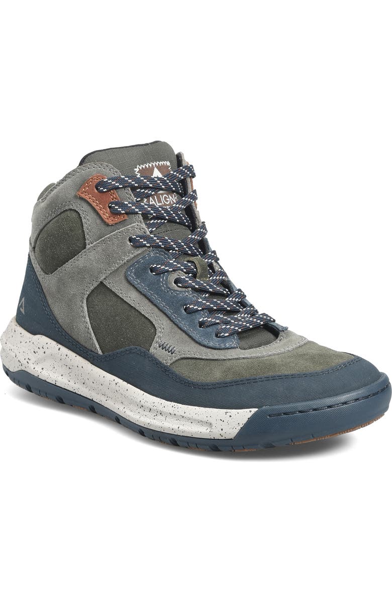 Align Enzo High Top Sneaker, Main, color, Pine/ Navy