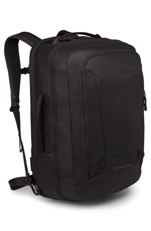 Osprey Transporter 44-liter Travel Backpack In Raven Black/black