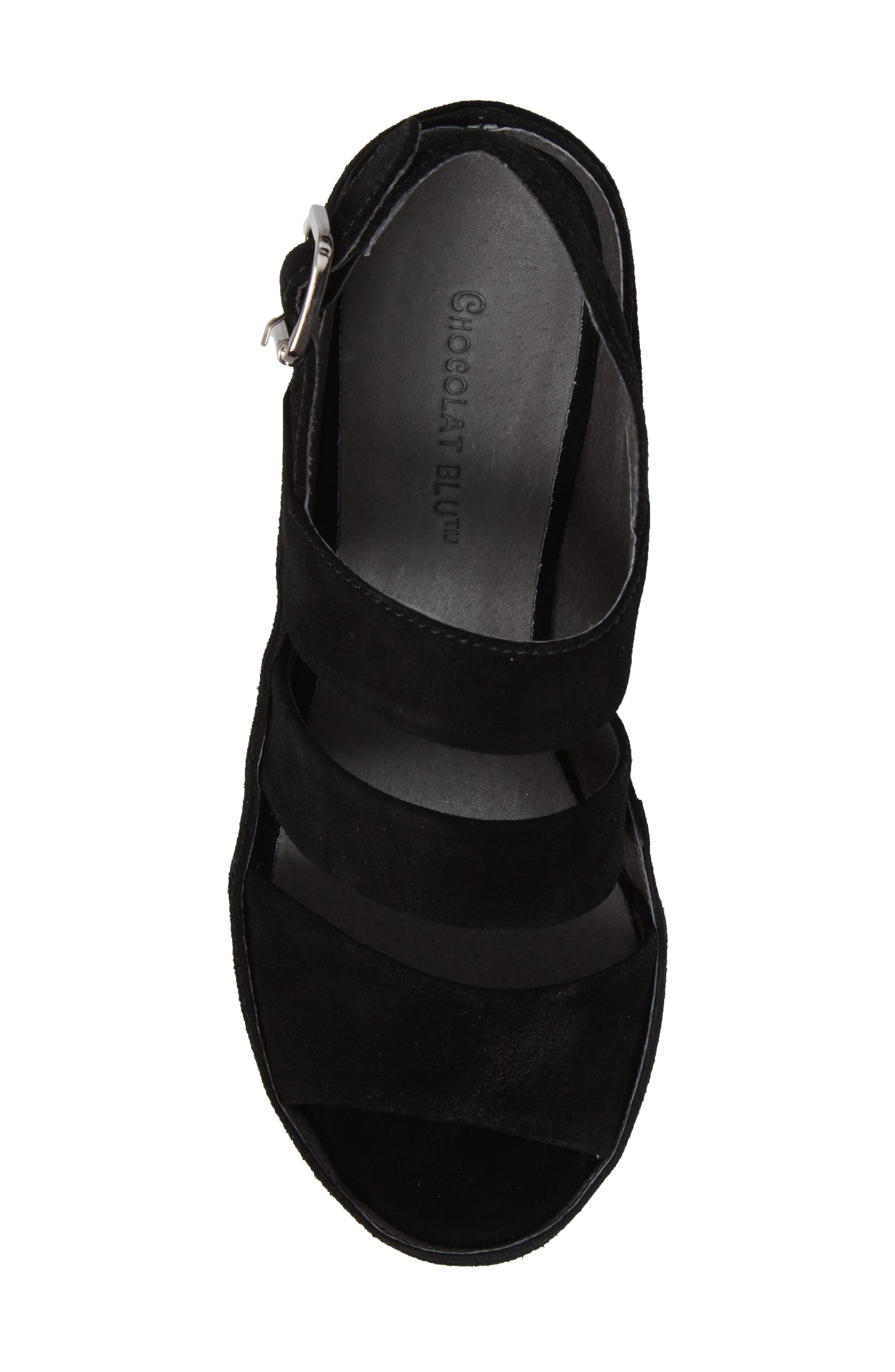 Chocolat Blu Windsor Platform Wedge Sandal, Alternate, color, 