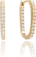 SUZY LEVIAN Cubic Zirconia Hoop Earrings
