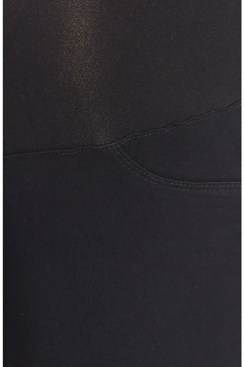 Butter Maternity Skinny Jeans, Alternate, color, BLACK