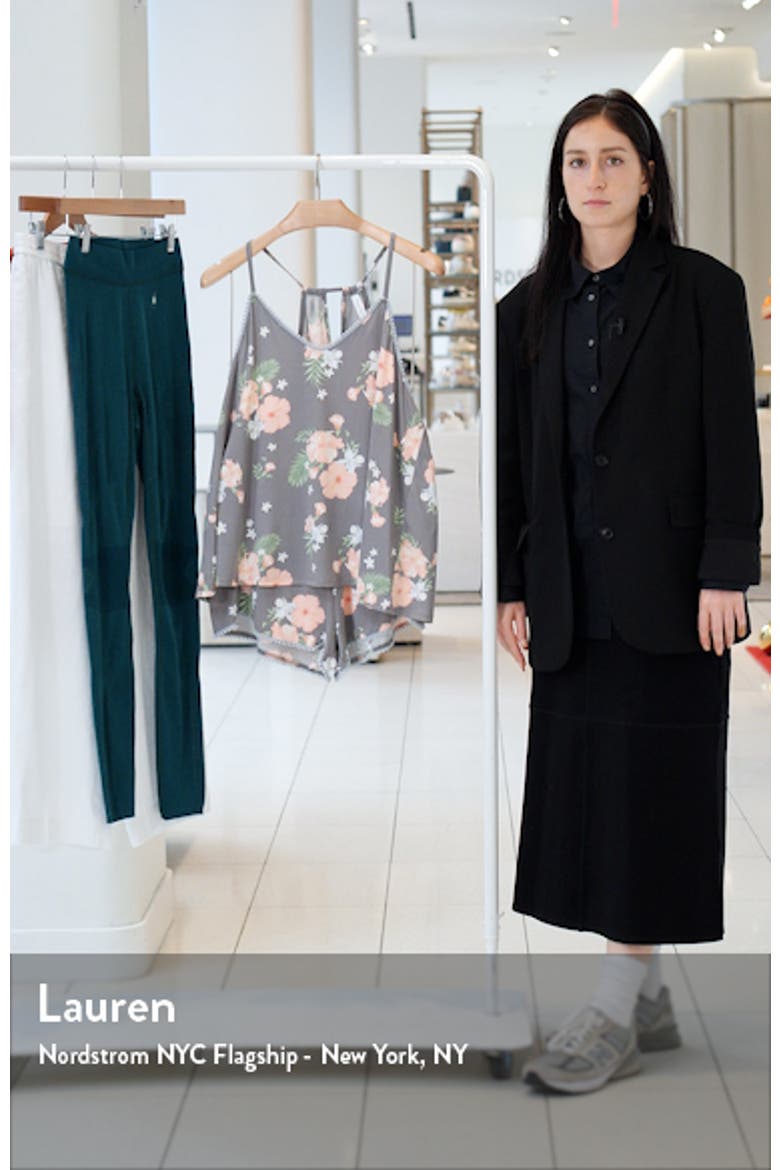 Petunia Floral Print Short Camisole Pajamas video