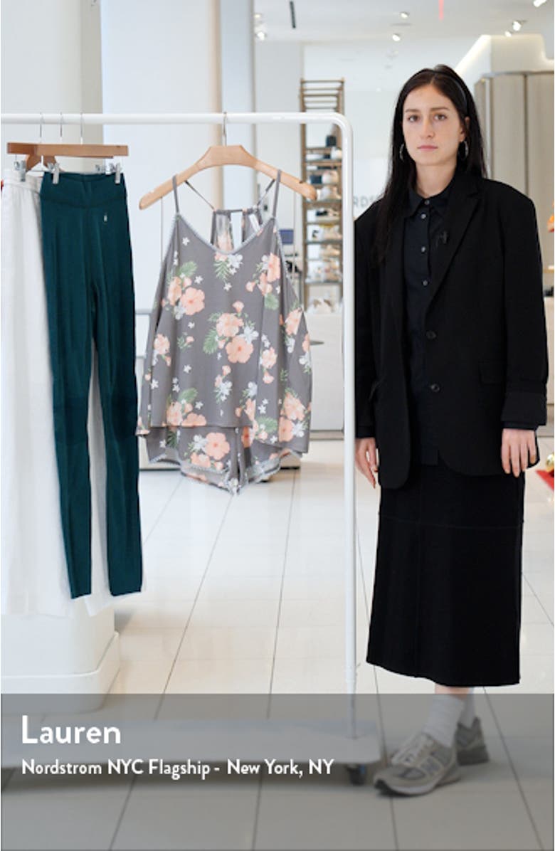 Petunia Floral Print Short Camisole Pajamas, sales video thumbnail