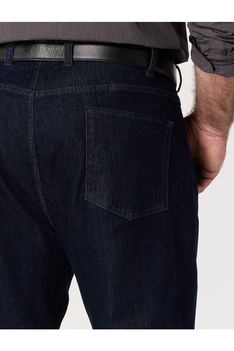 Big & Tall  Straight-Fit Tech Jeans, Alternate, color, DARK WASH