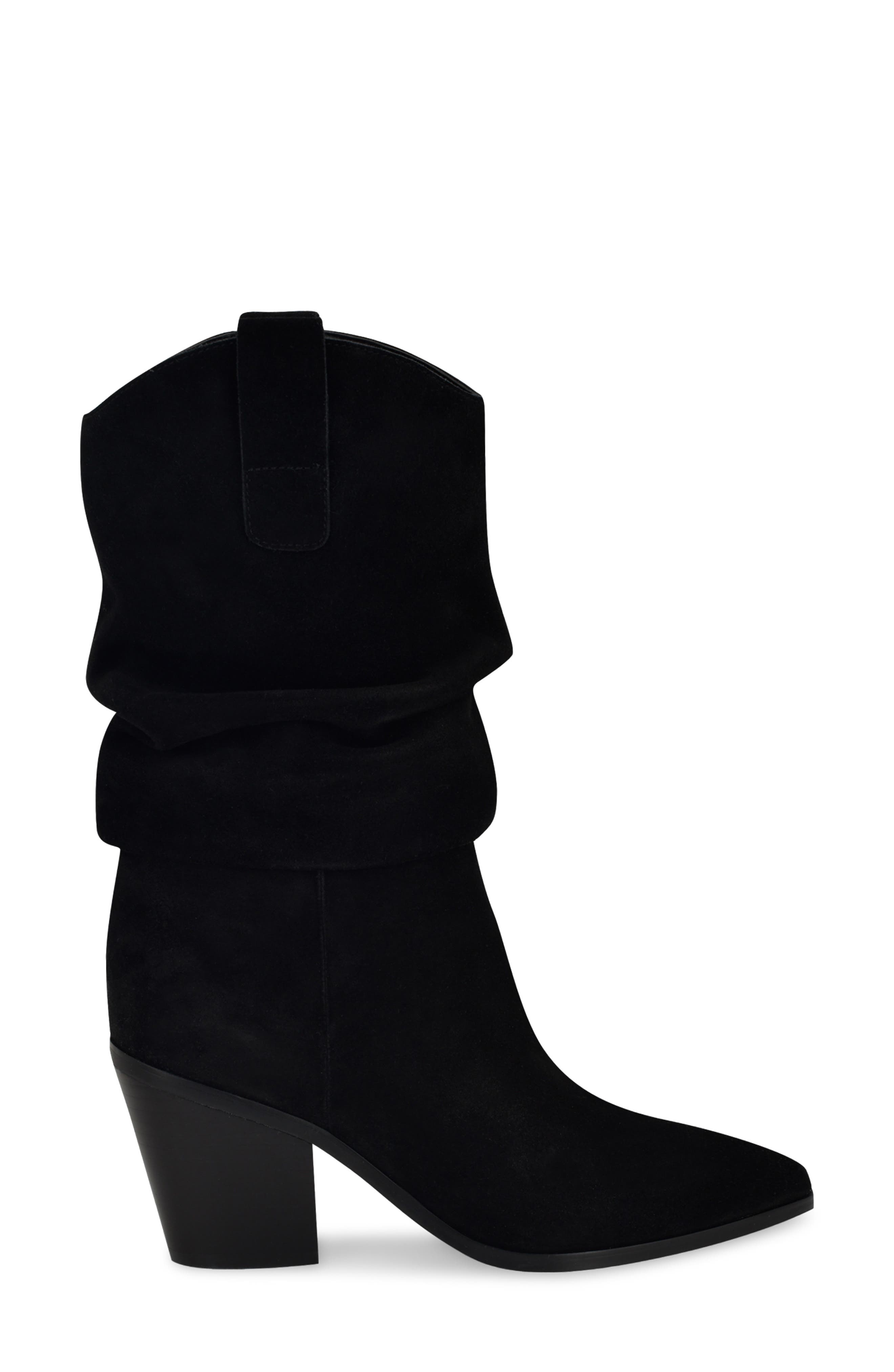 Nine West Kadon Pointed Toe Slouch Bootie, Alternate, color, 