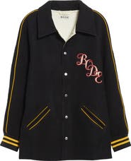 Bode Monogram Snap Reversible Jacket