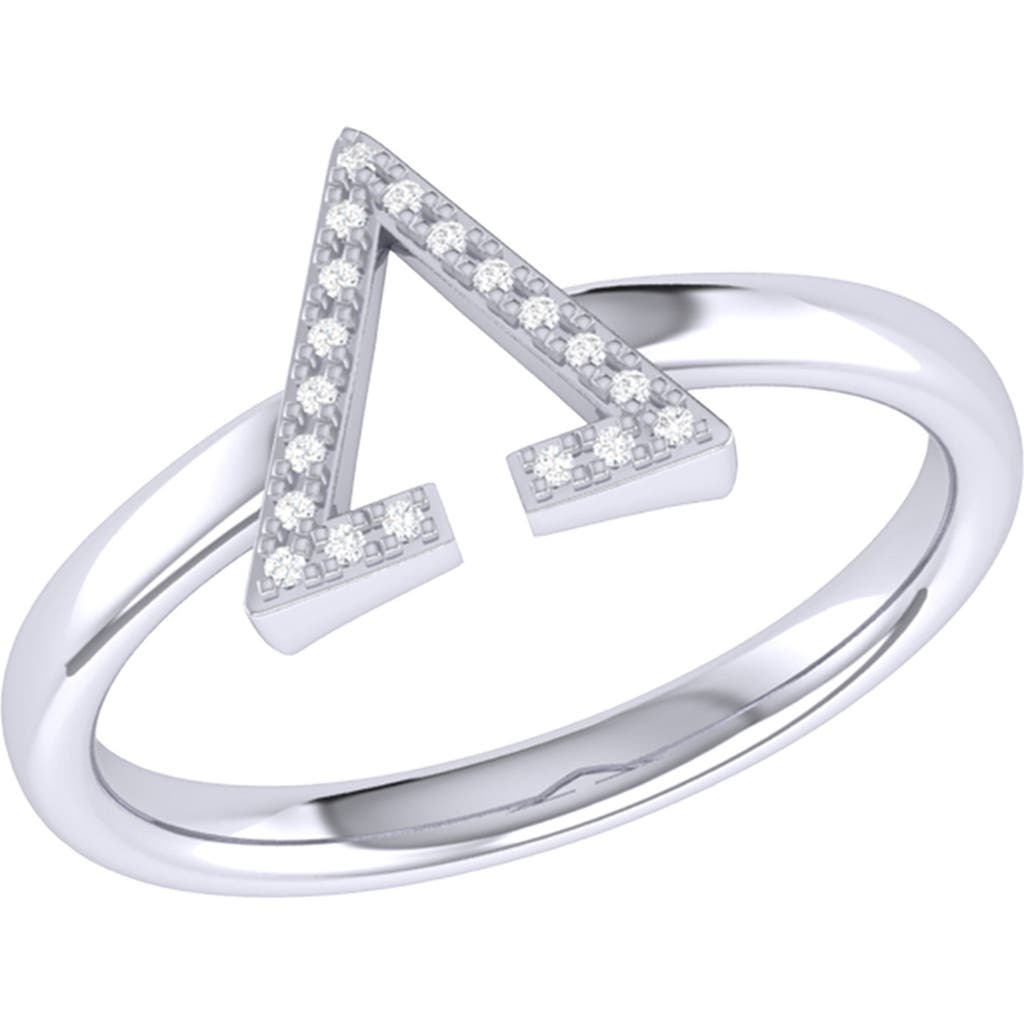Luvmyjewelry Home Aim High Diamond Ring In Silver