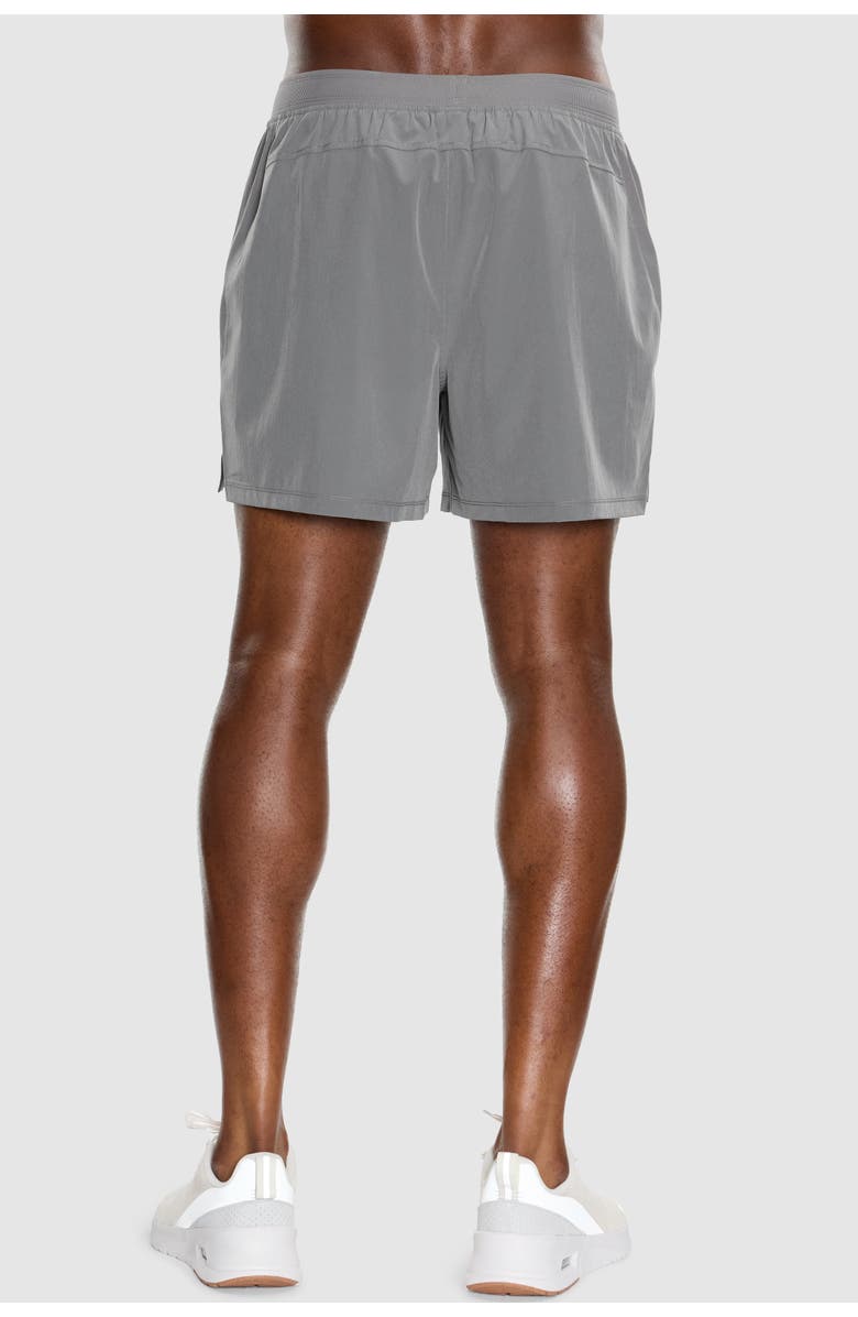 Peloton Rib Panel Active Short, Alternate, color, Fossil Gray